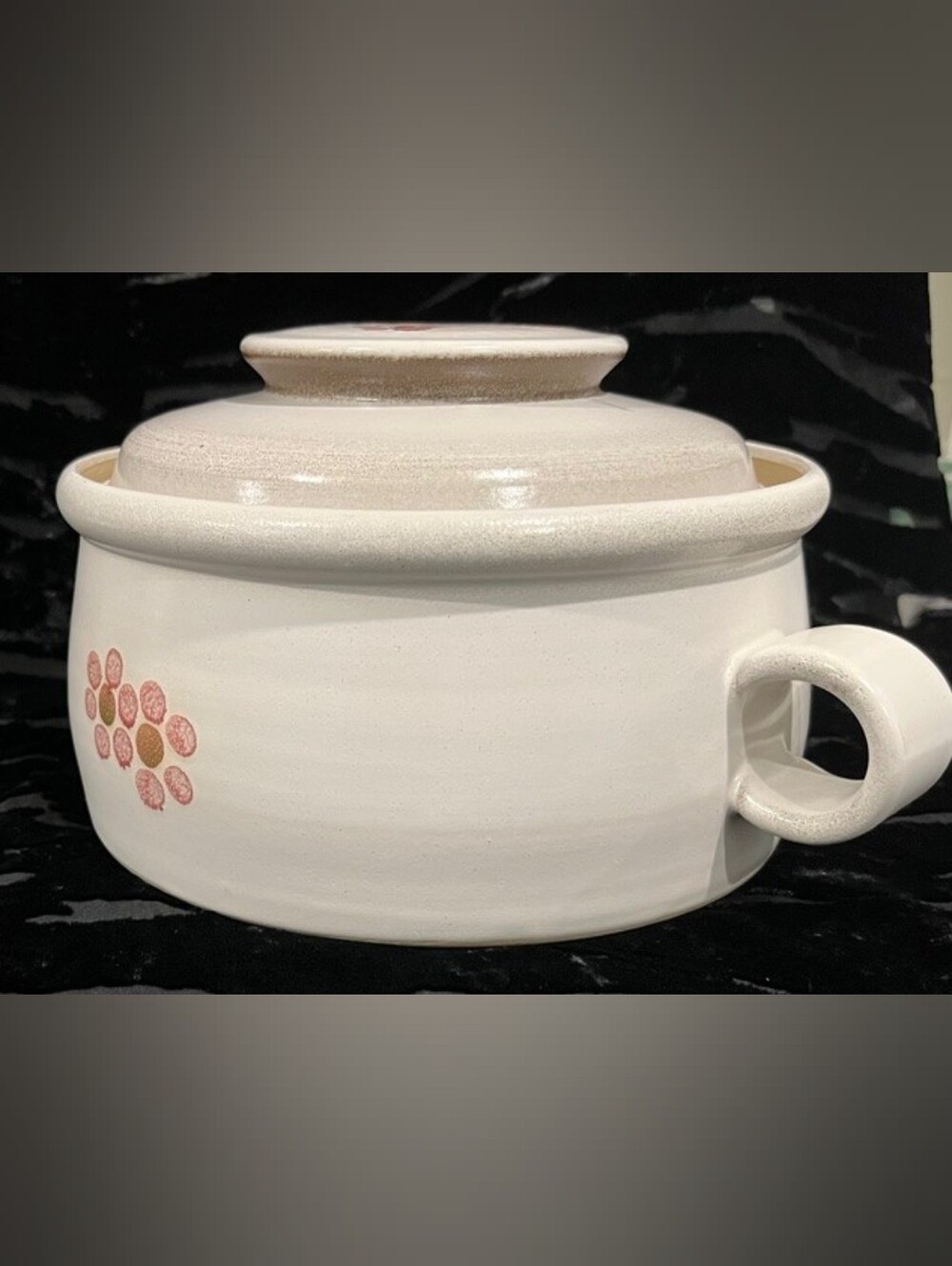 Denby Gypsy English Stoneware 1 Quart (2 Pint) Casserole With Lid - Picture 4 of 14
